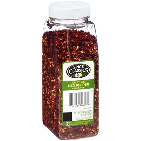 SPICE CLASSICS Spice Classics Crushed Red Pepper 12 oz., PK6 932684